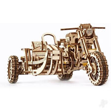 UGEARS Scrambler UGR-10 Motor Bike with Sidecar