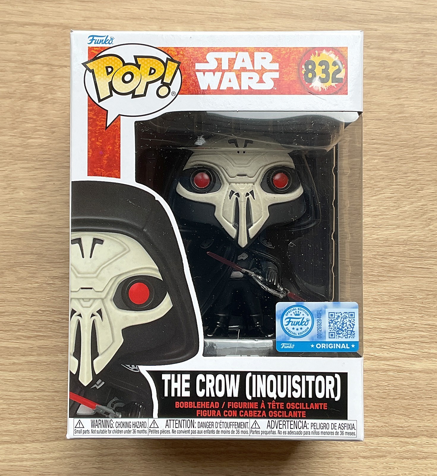 Funko Pop! Maul Shadow Lord ‘The Crow’ (Inquisitor) Vinyl Figure Model Kit