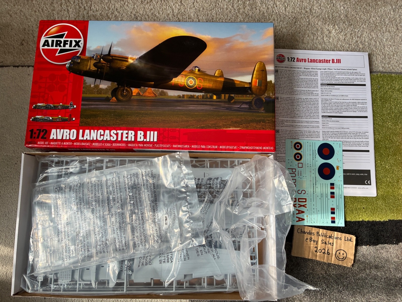 Airfix A08013A Avro Lancaster B.III