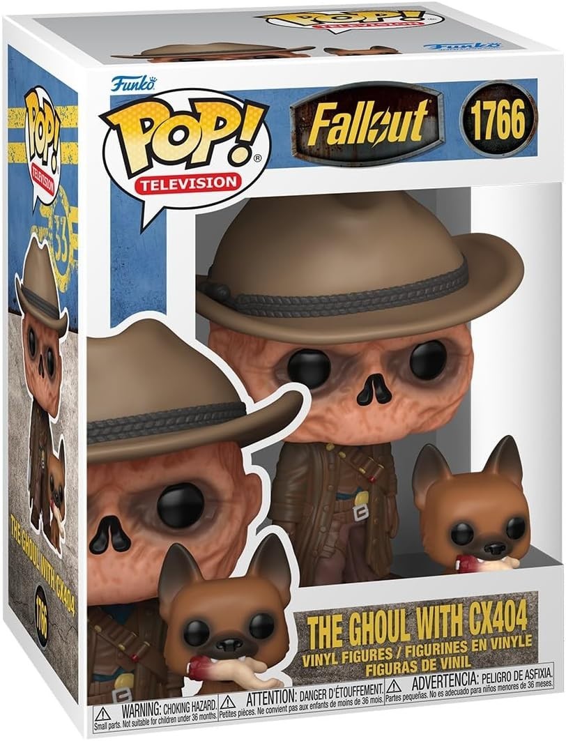 Funko Pop Ghoul & CX404 (Fallout TV) Collectable Vinyl Figure Model Kit