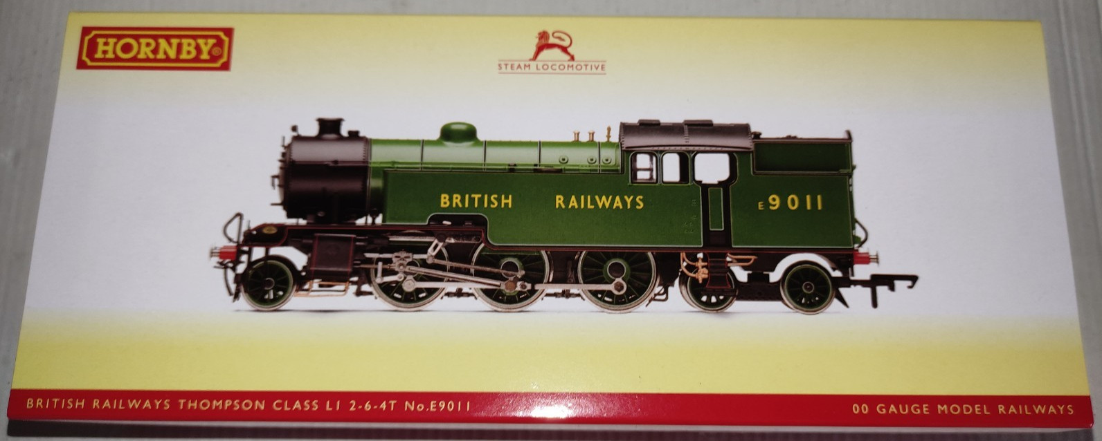 Hornby Thompson Class L1 2-6-4T Locomotive E9011 R30360 1:76 OO Gauge Model Kit