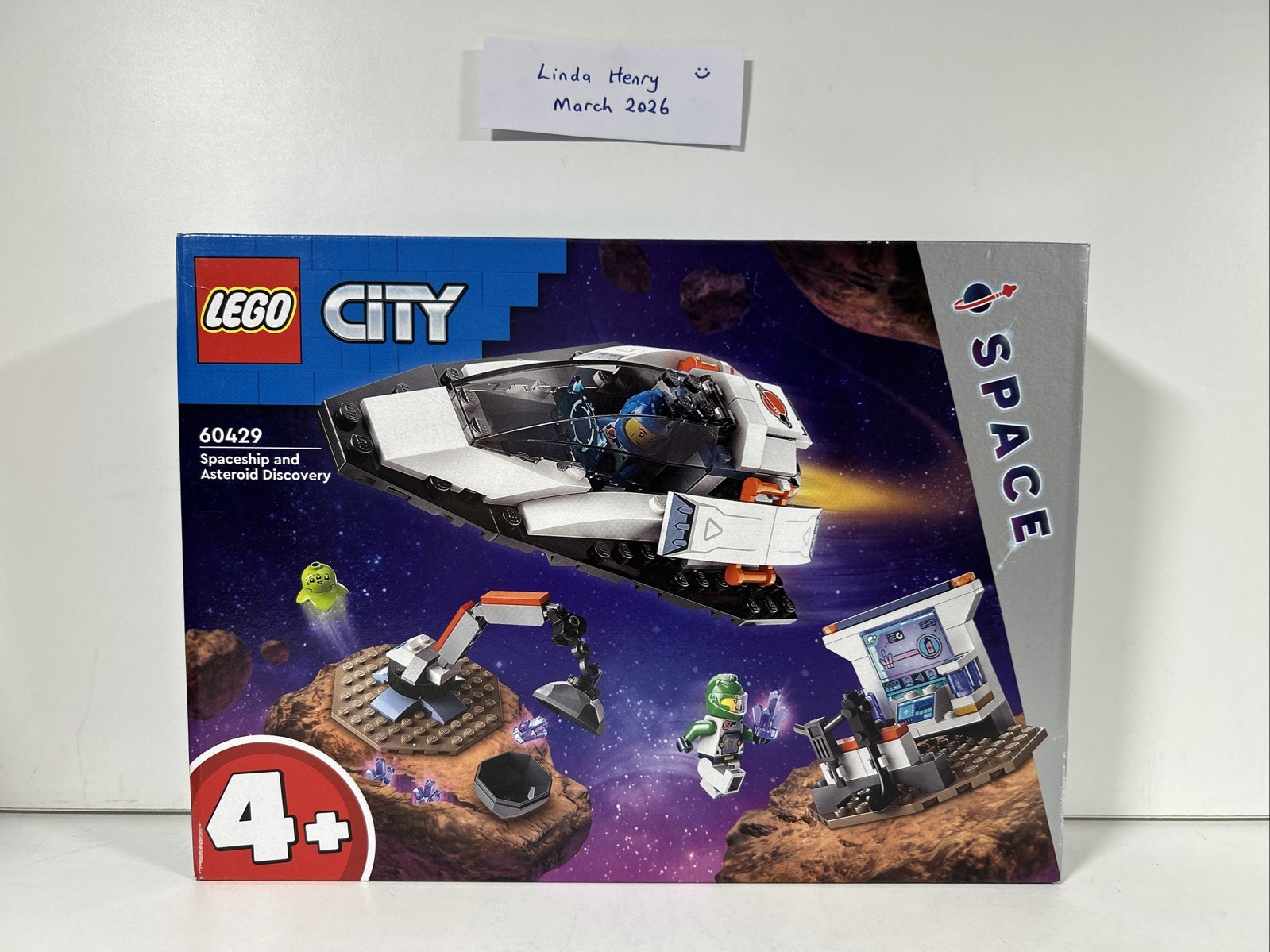 LEGO City Spaceship and Asteroid Discovery Space Station 60429 Model Kit