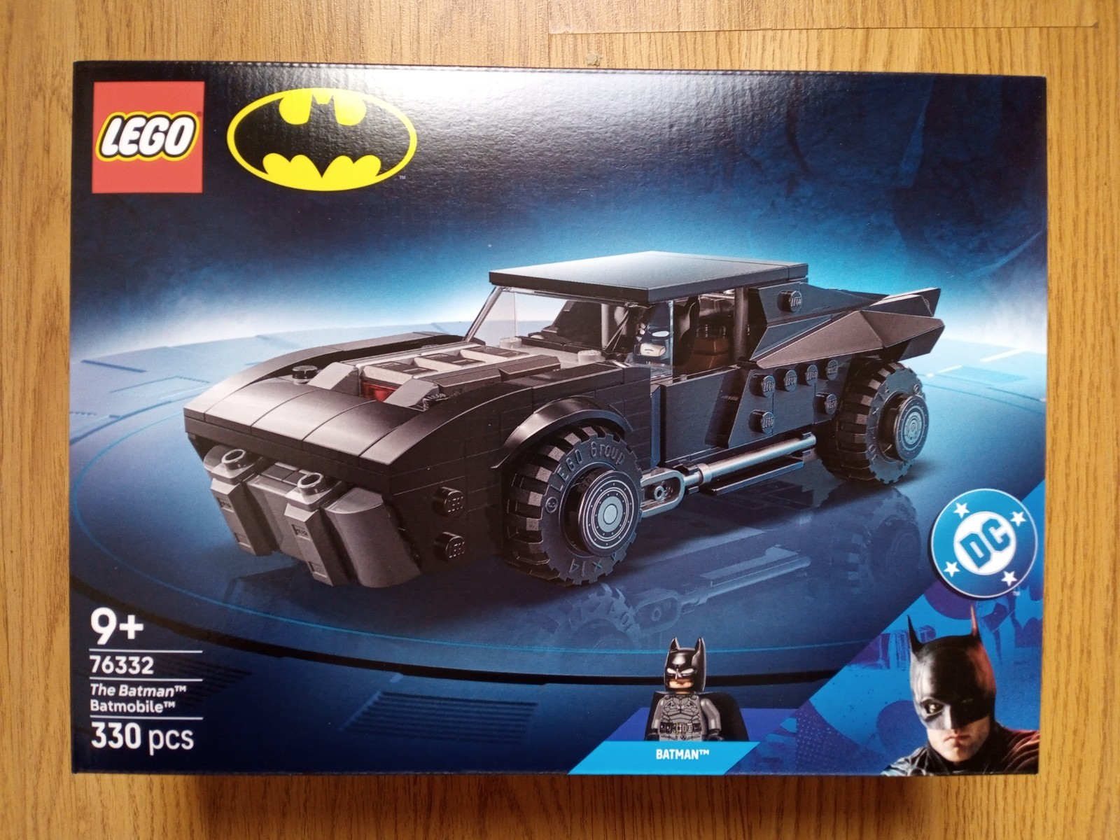 LEGO DC The Batman Batmobile Car Model Kit with Minifigure & Golden Coin