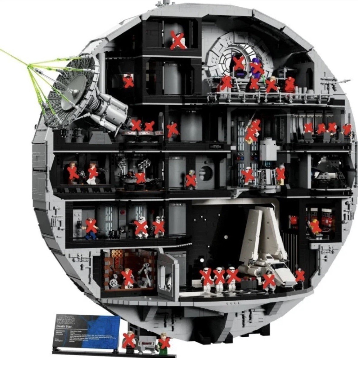 LEGO Star Wars 75419 Death Star Ultimate Collector Series Model Kit