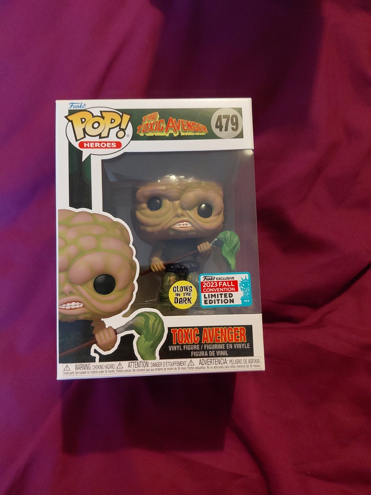 Funko Pop! Heroes The Toxic Avenger Glow in the Dark (NYCC 2023 Exclusive) Model Kit