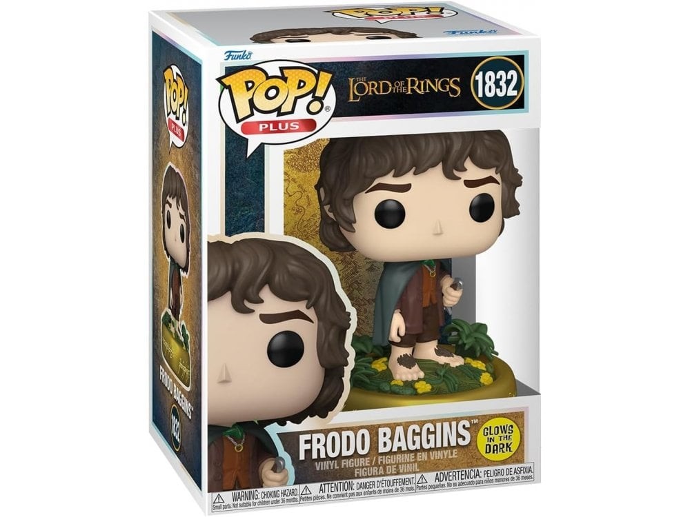Funko POP! Lord of the Rings Frodo Baggins Glow-in-the-Dark Collectable Vinyl Model Kit