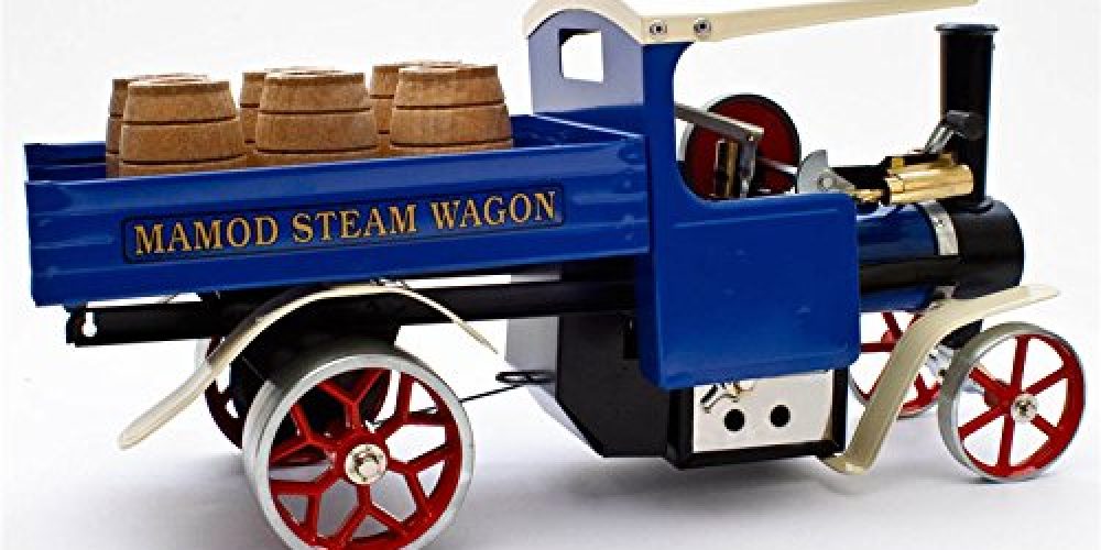 Review: Mamod SW1 Blue Working Live Steam Wagon with Barrels
