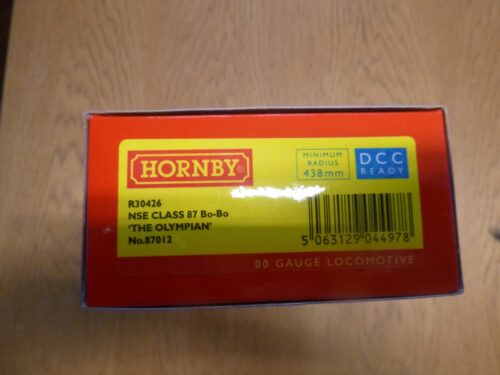 Hornby R30426 Class 87 The Olympian 87012 Locomotive OO Gauge Model Kit