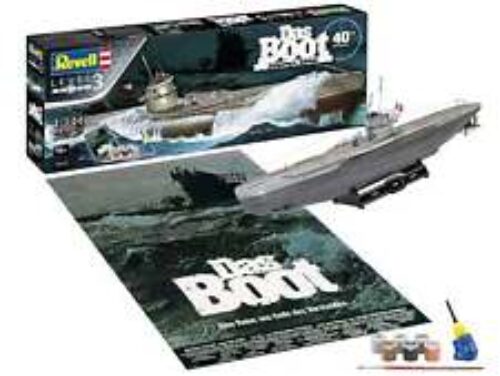 Revell 05675 “Das Boot” Type VIIC/41 Submarine – 1:144 Scale Model