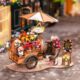 Rolife Blossom Cart 3D Puzzle