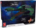 AMT Star Trek Klingon Bird-of-Prey (Search for Spock) 1:350 Scale Model Kit